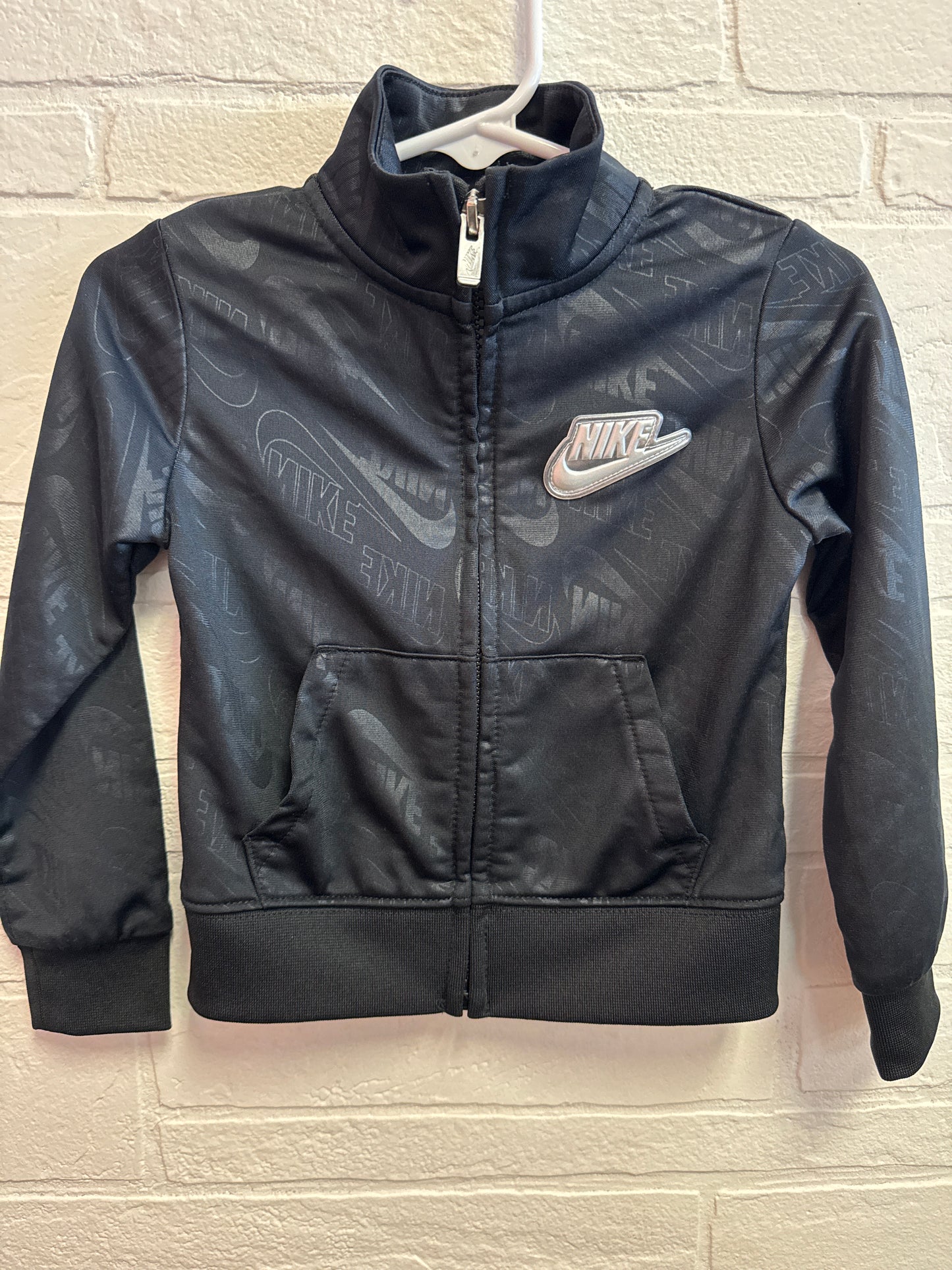 2t Nike Black + Silver Track Jacket