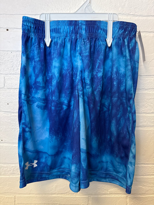 YM NEW Under Armour Blue Shorts