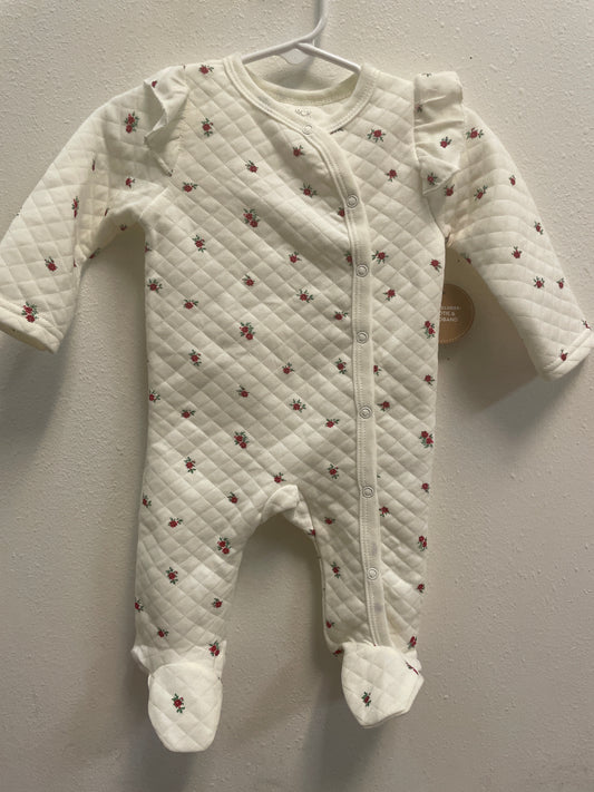 3/6m NEW Lila & Jack Quilted Sleeper