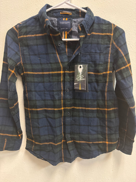 9-10 New Plaid Flannel