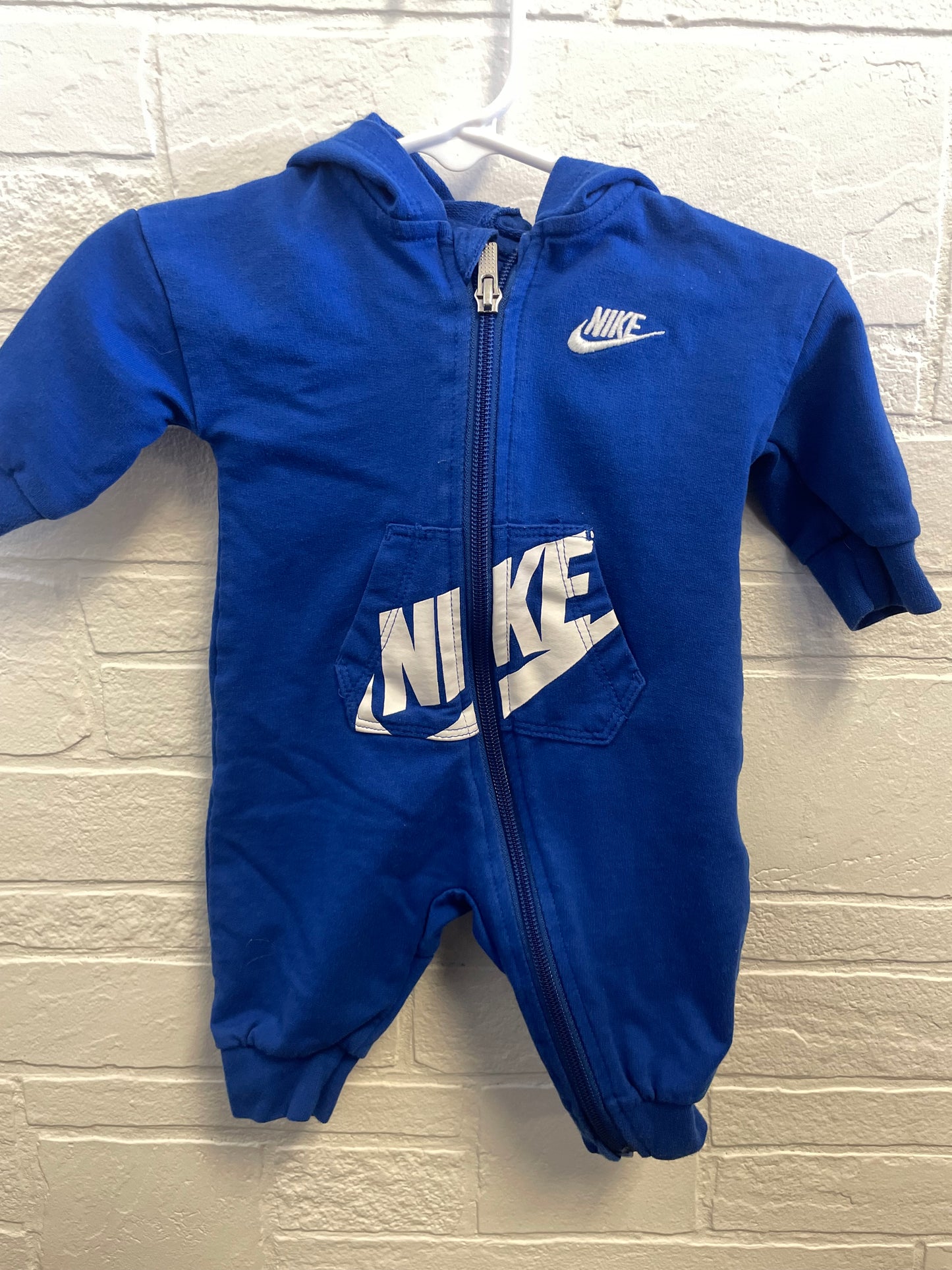 3m Nike Blue Zip Up Hooded One Piece