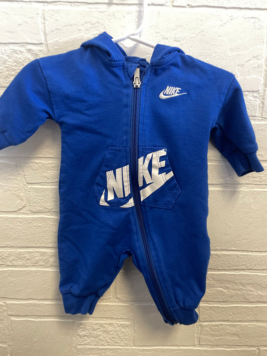 3m Nike Blue Zip Up Hooded One Piece