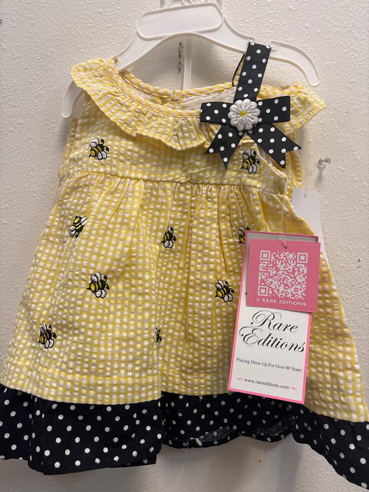 3-6m New Rare Editions Bees Dress
