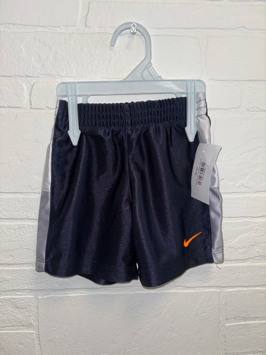 12m Black Nike Athletic Short w Orange Swoosh