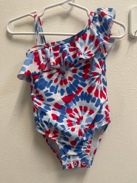 18m Jumping Bean RWB Tie Dye Swimsuit