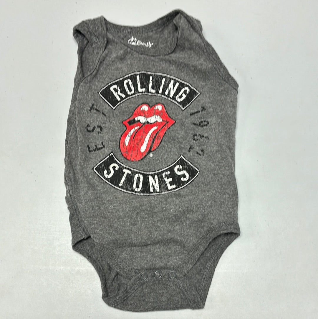 6-9m Rolling Stones Romper