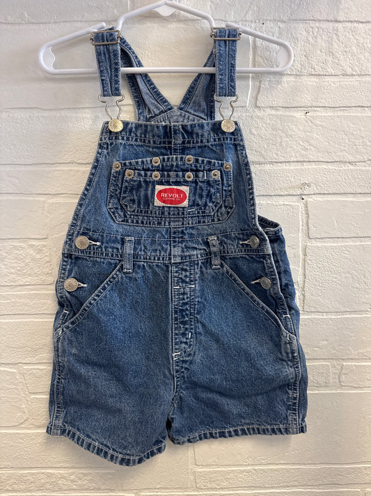 4t Vintage Revolt Denim Shortalls