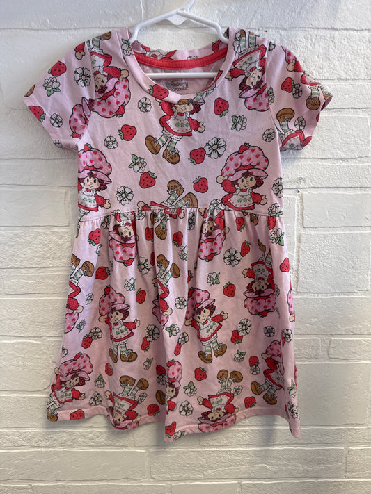 5t Pink Strawberry Shortcake Dress