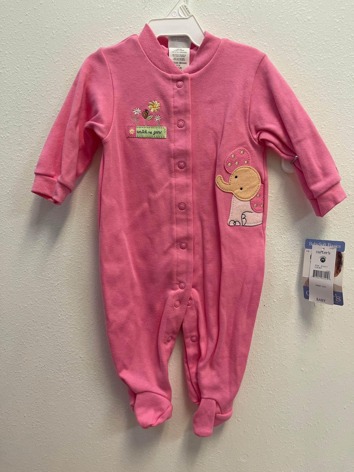 3/6m Vintage Carters Elephant Sleeper