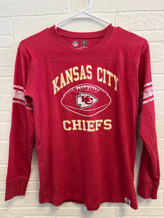 10/12 Kansas City Chiefs Football Logo Longsleeve