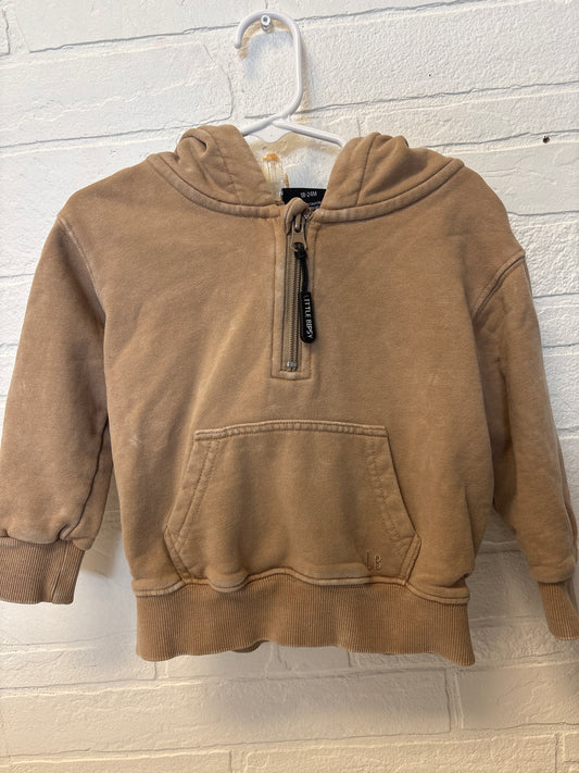 18-24M Little Bipsy Heavy Tan Hoodie