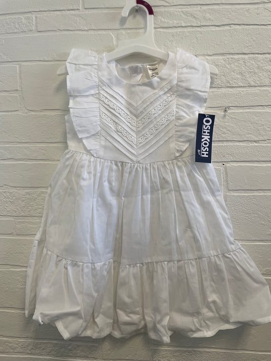 3t NWT OshKosh White Ruffle Dress
