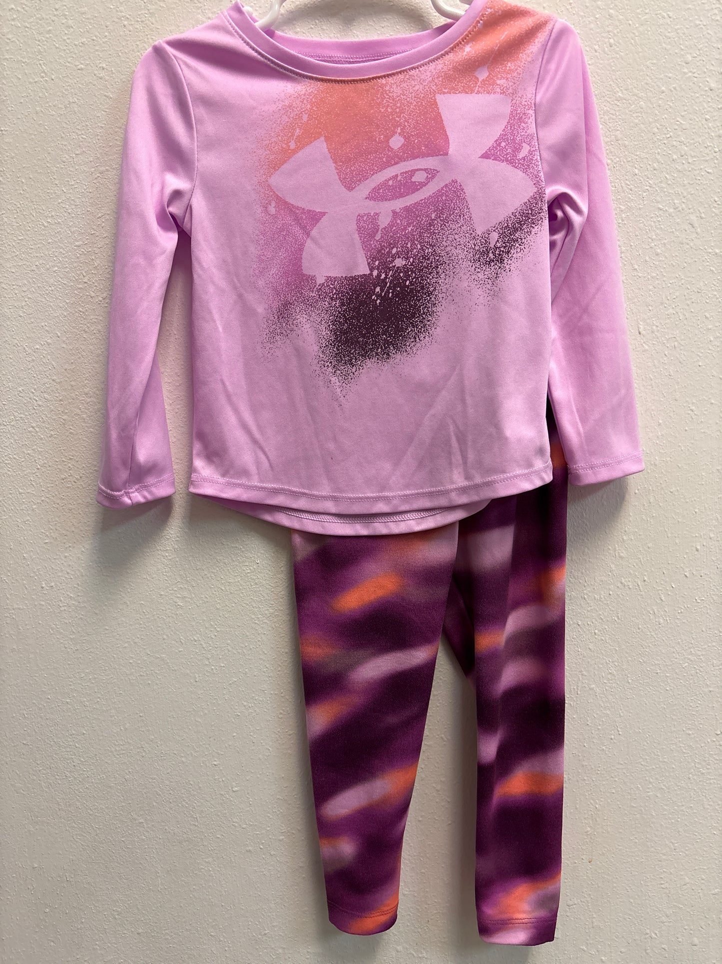 2T Pink Under Armour Outfit