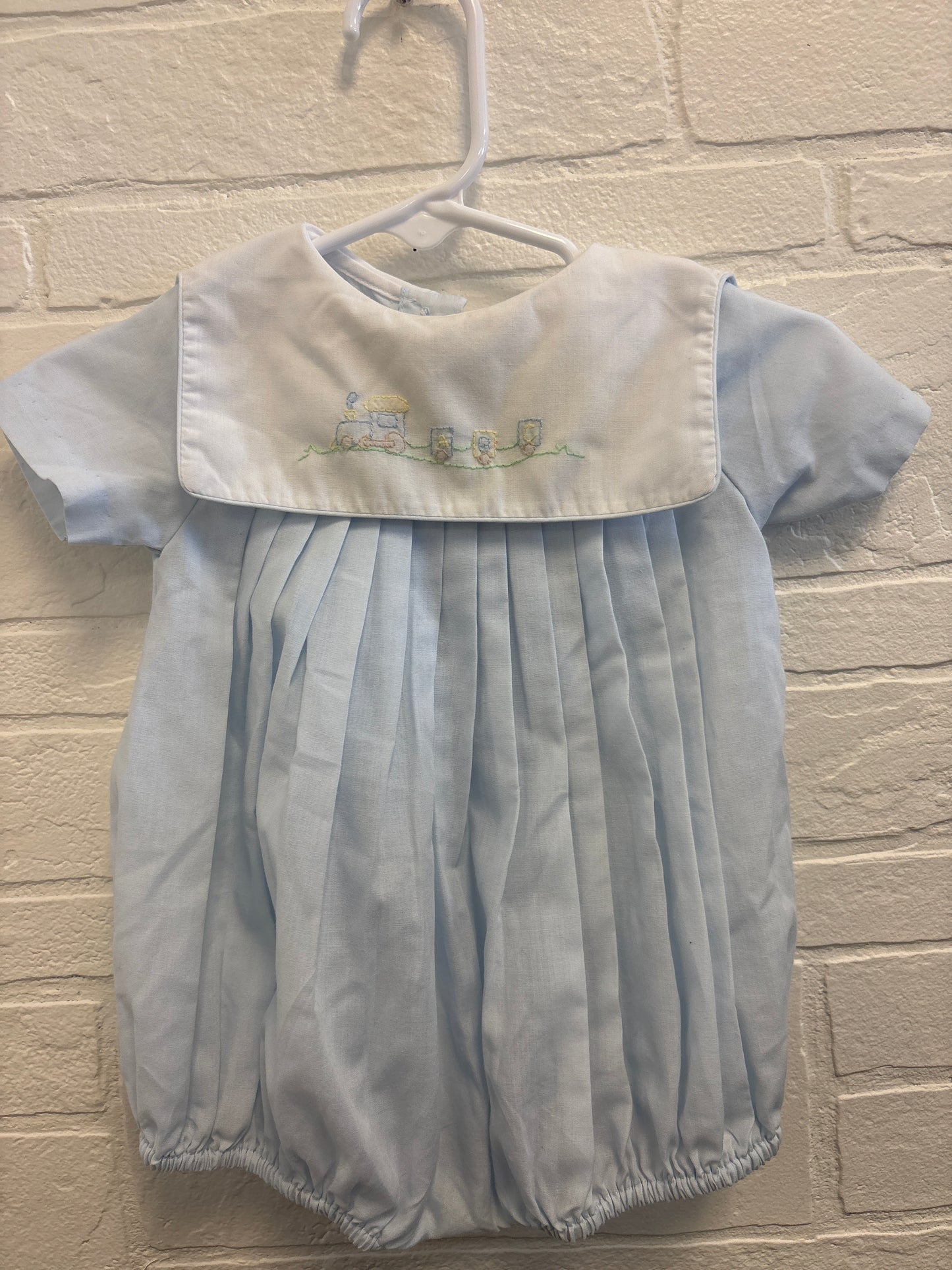 NB Train Bubble Romper