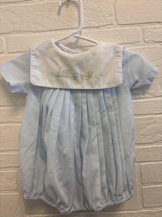 NB Train Bubble Romper
