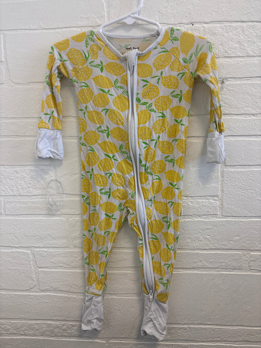 3-6m Little Sleepies Bamboo Lemons Sleeper