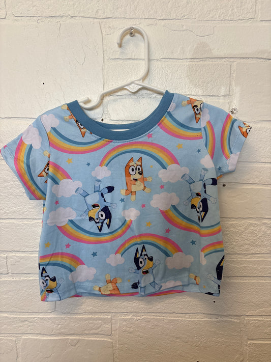 2T Bluey Rainbow Tee