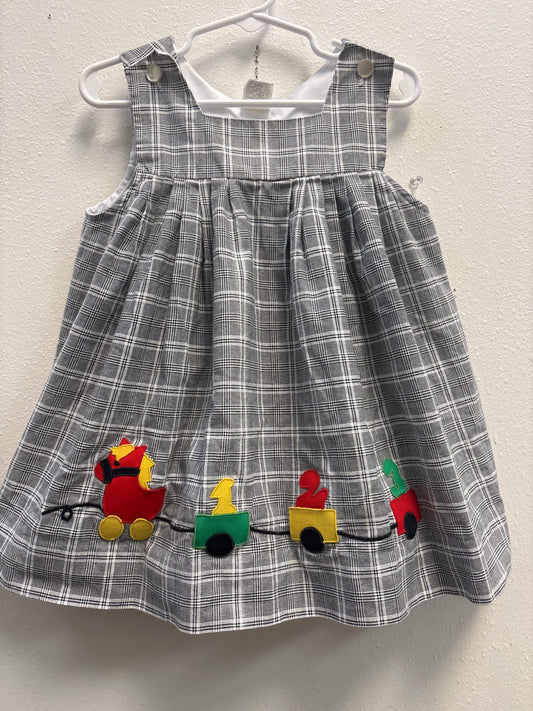 4 Vintage Number Train Dress