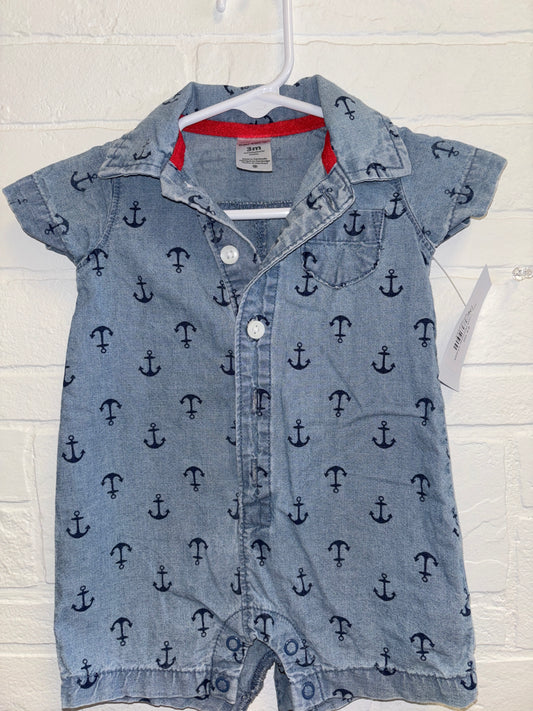 3m Jean Anchor Short Romper