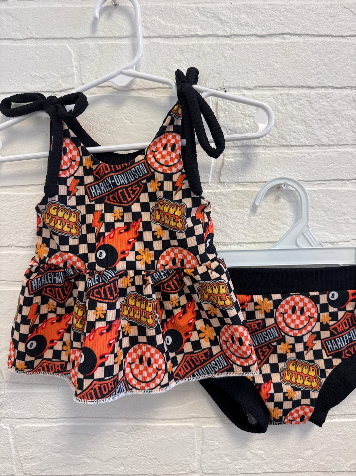 9/12m Harley Davidson Retro Set