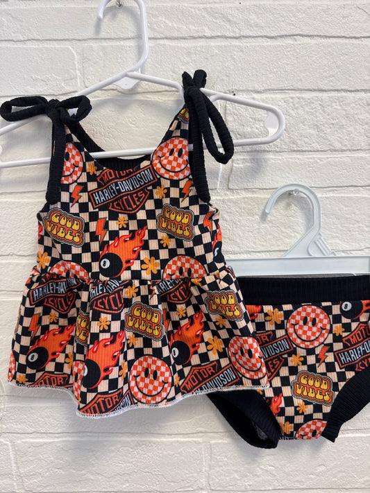 9/12m Harley Davidson Retro Set