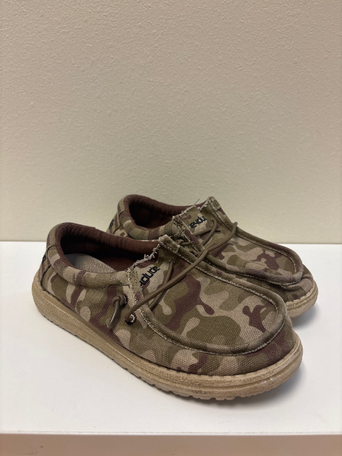 Size 13 Camo Hey Dudes