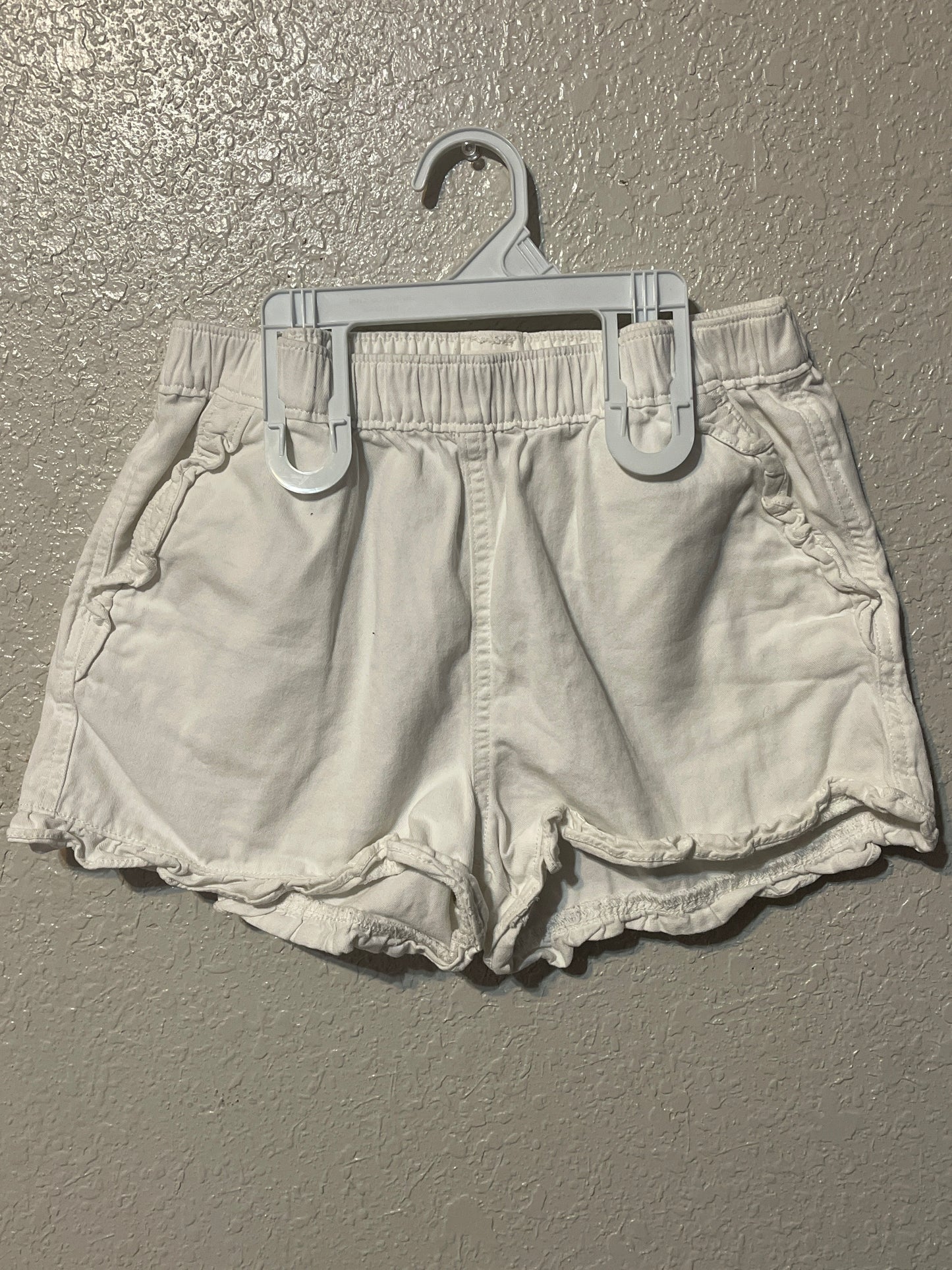 14 Crewcuts White Ruffle Short