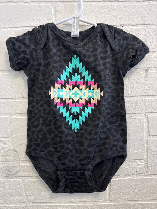 12m NEW Aztec Diamond Onesie