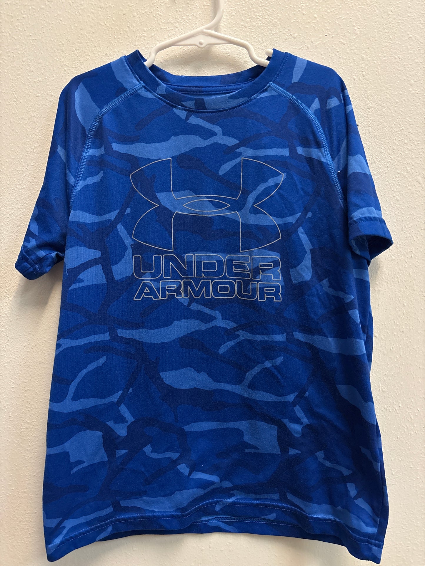 YMD 10 Under Armour Blue Camo Tee