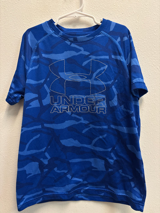 YMD 10 Under Armour Blue Camo Tee