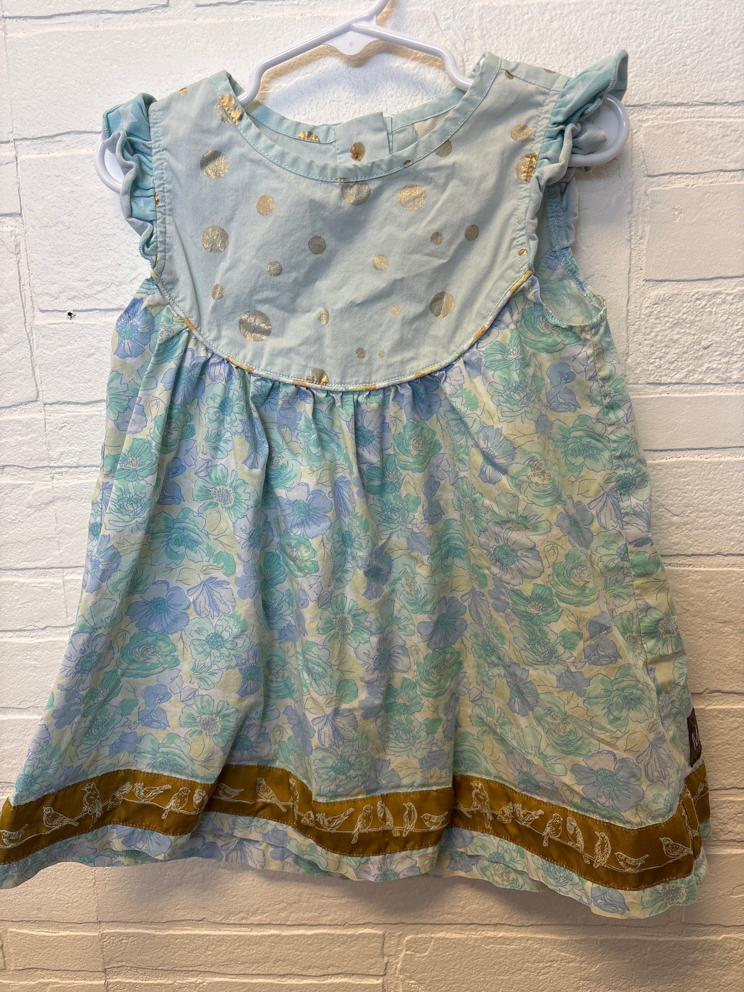 4 Matilda Jane Blue Floral Dress