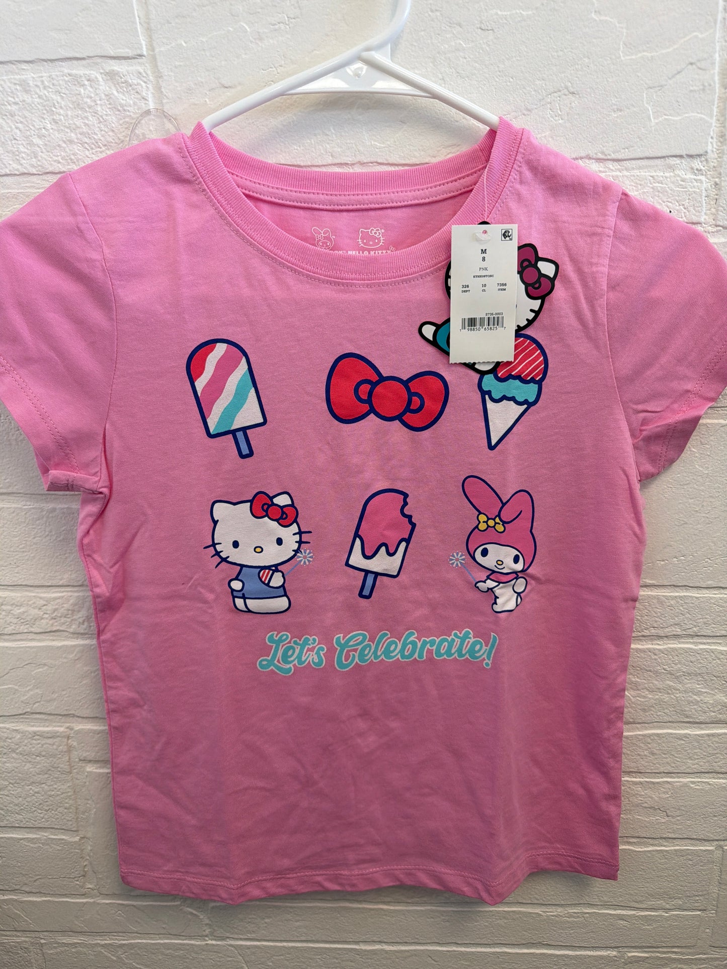 M(8) NEW Hello Kitty Popsicle Tee