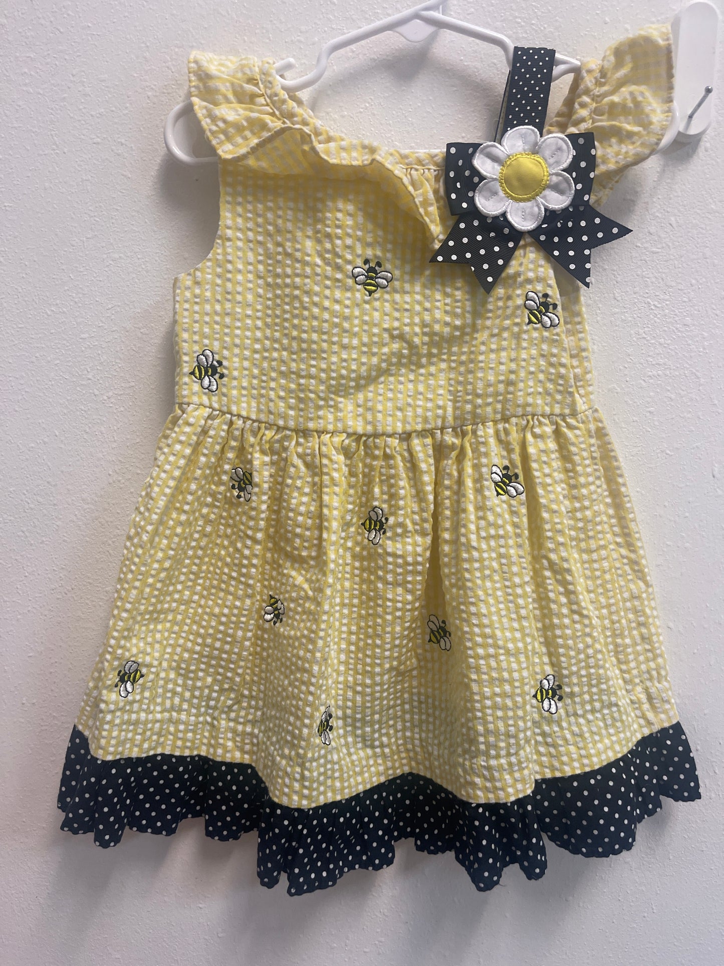2t Counting Daisies Bumble Bee Dress