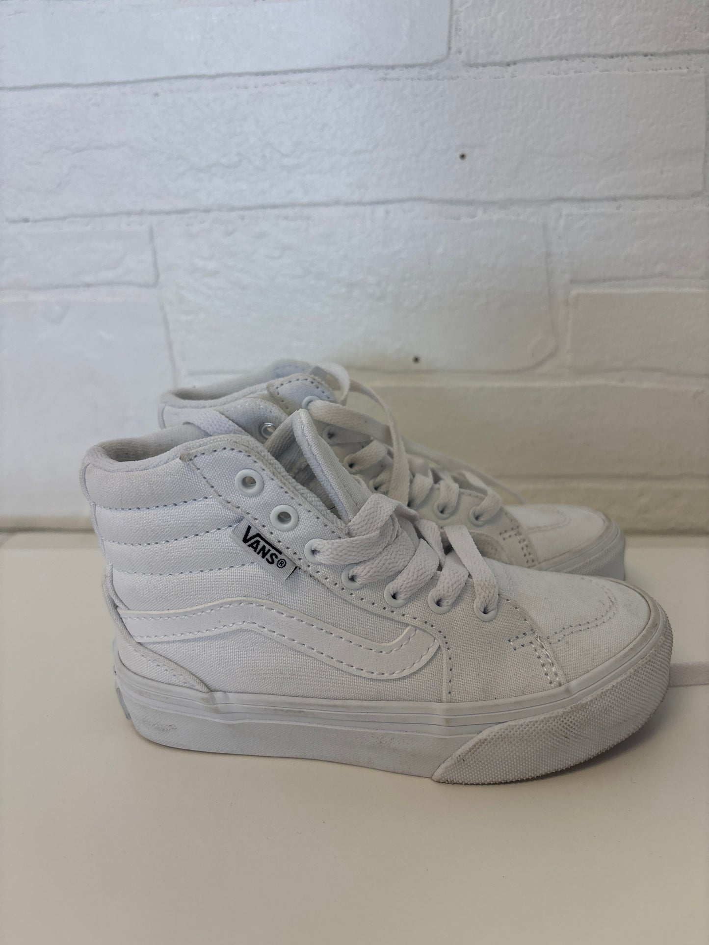 Size 11 White Hightop Vans