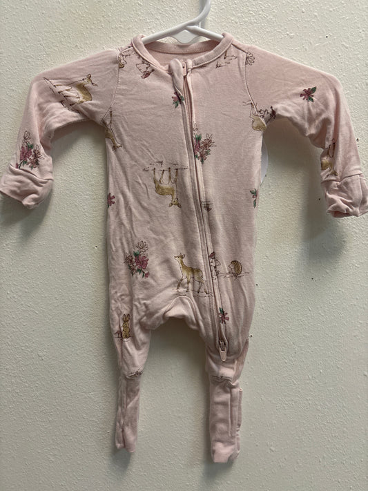 Preemie Deer Pajama Sleeper