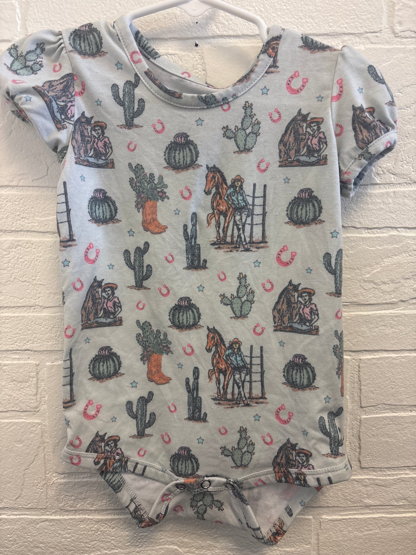 6-9m Western Cowgirl Romper