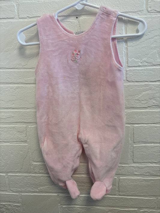 0-3m Kissy Kissy Pink Romper