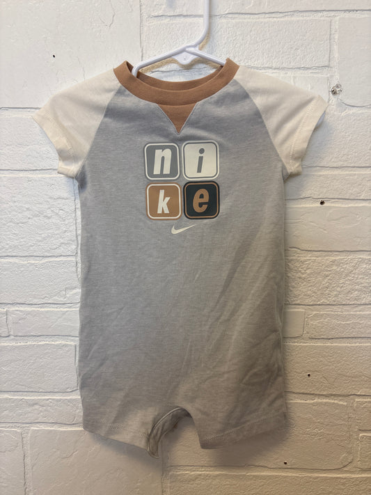 6m Nike Tan Gray Romper