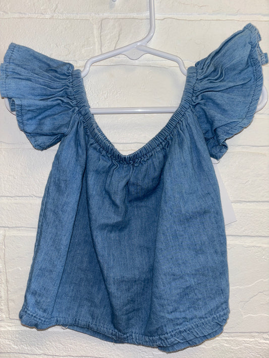 90 (18-24m) Denim Like Short Sleeve
