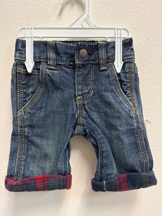 0-3m Baby Gap Fleece Lined Jeans