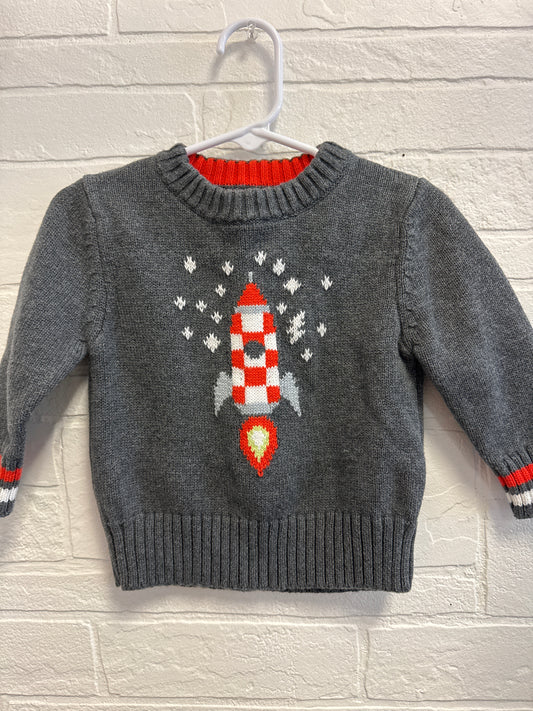 12m Gray Rocket Sweater