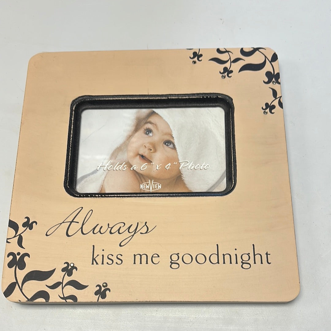 Always Kiss Me Goodnight Frame