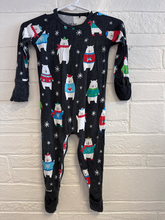 3-6m Little Sleepies Polar Bear Sleeper