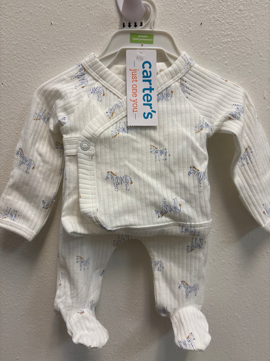 Preemie New Zebra Outfit