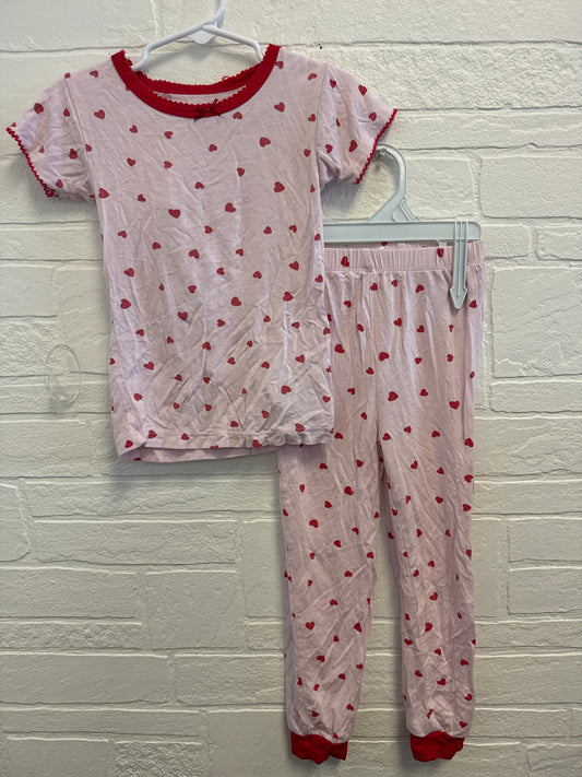 3t Milkberry Bamboo Heart Pajamas
