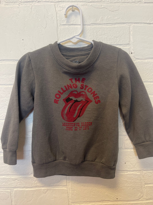 2t Rolling Stones Gray Crewneck