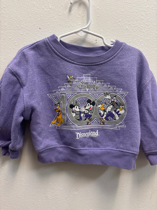 2T Disneyland 100 Sweatshirt