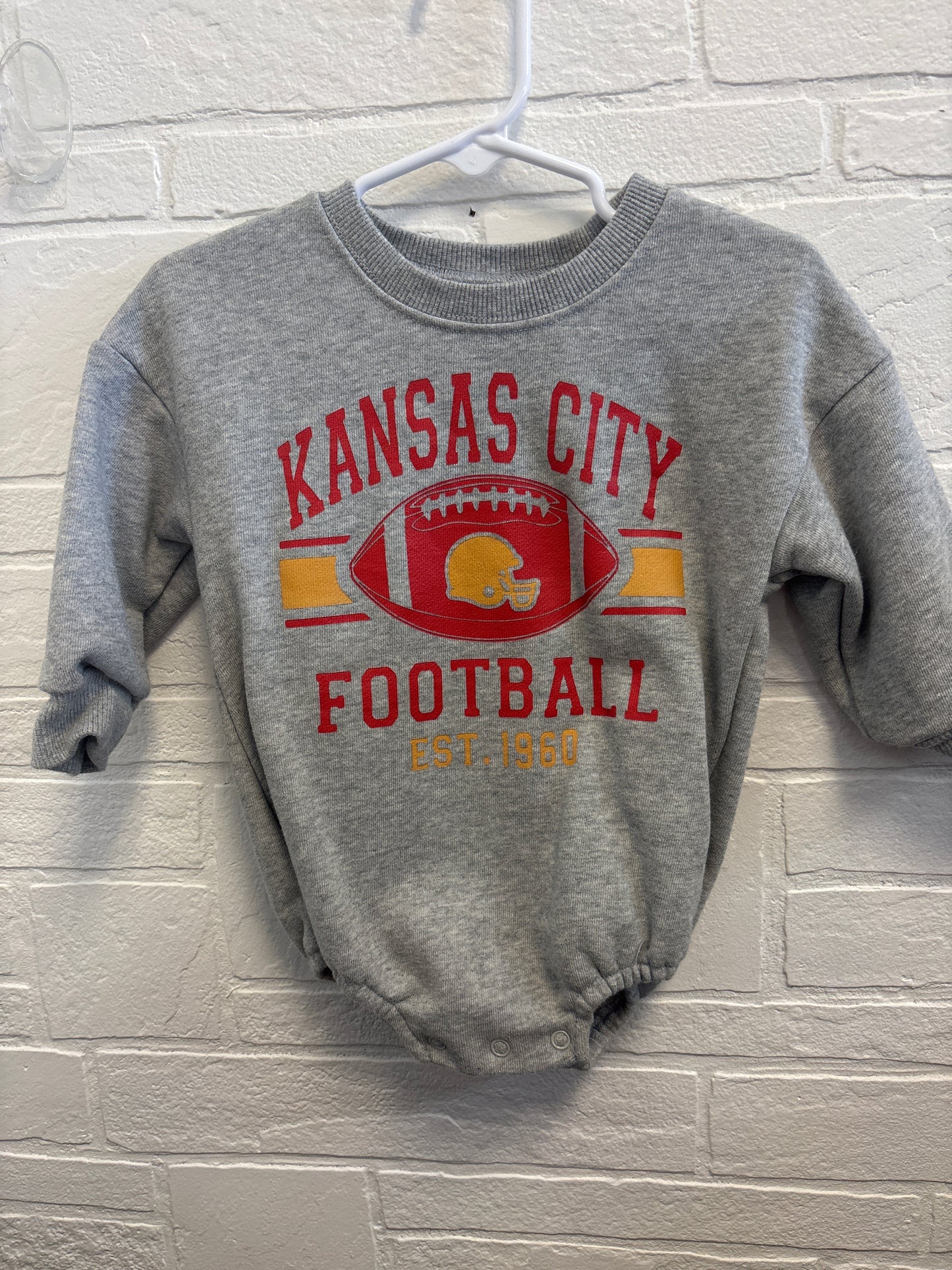 18m Kansas City Football Romper
