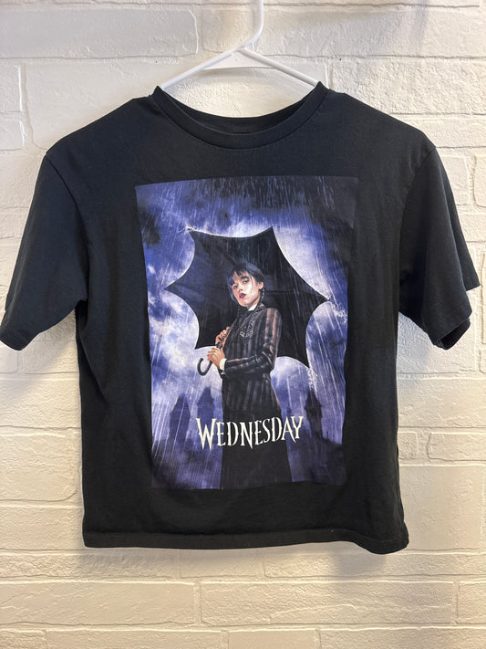8/10 Wednesday Addams Umbrella Tee