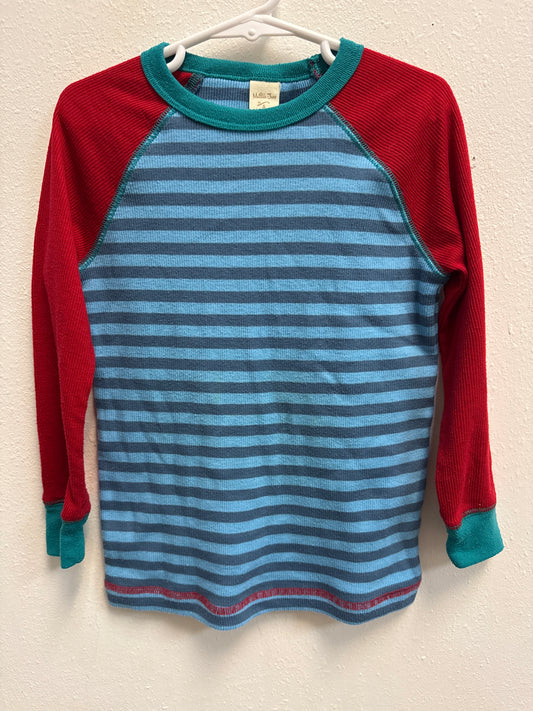 4 Matilda Jane Blue Striped Thermal Longsleeve
